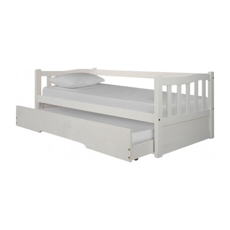 Cama Marinera Madera Tota Blanca Unica