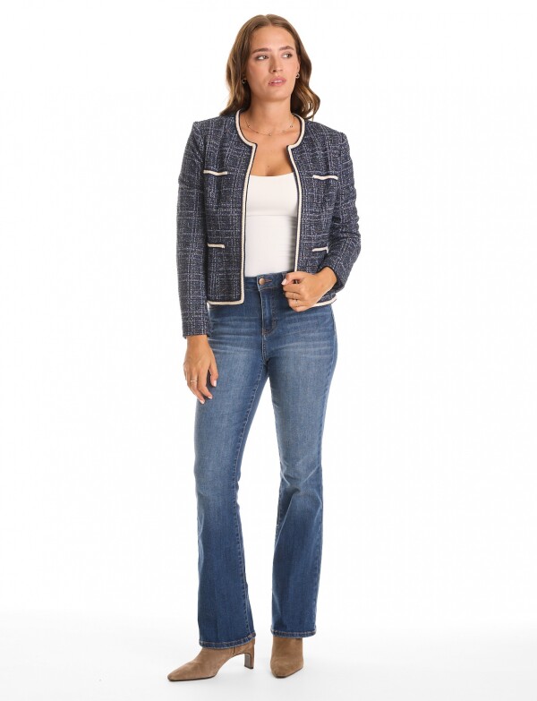 Chaqueta Tweed MARINO/MULTI