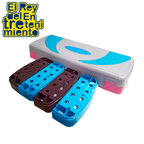 Step Regulable 3alt Fitness Crossfit Pilates Aerobic Step Regulable 3alt Fitness Crossfit Pilates Aerobic