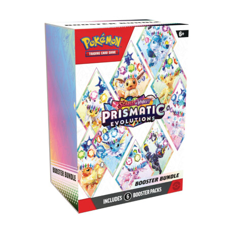 Pokemon Booster Bundle - Prismatic Evolution [Inglés] Pokemon Booster Bundle - Prismatic Evolution [Inglés]