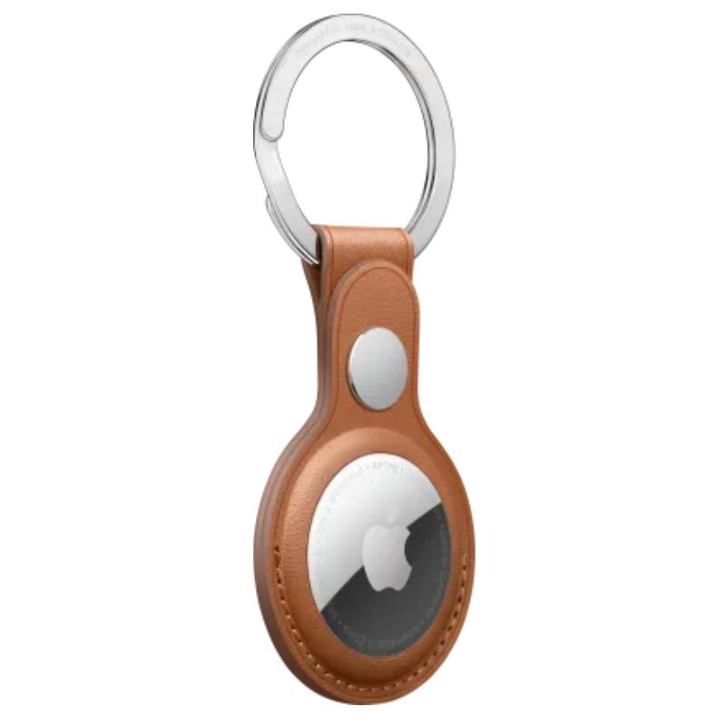 Case Apple Airtag Finewoven Key Ring Golden Brown Case Apple Airtag Finewoven Key Ring Golden Brown