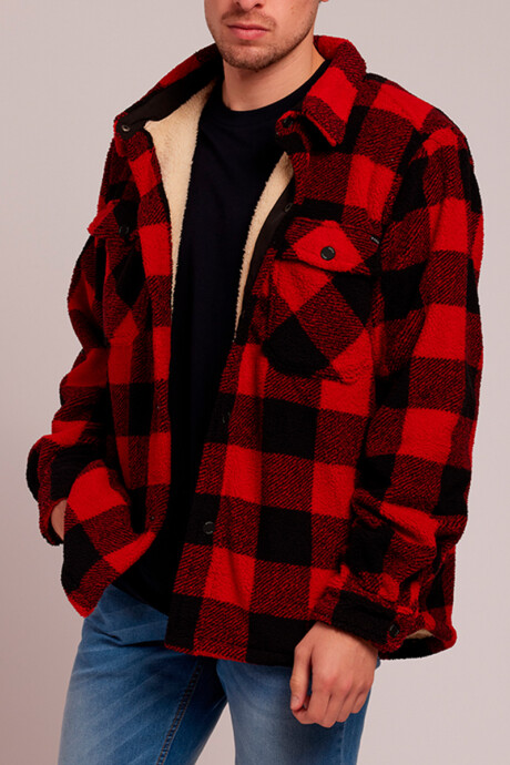 CAMISA MILETO RUSTY Rojo