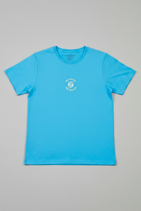 T-SHIRT SHANE DIXIE Ceruleo