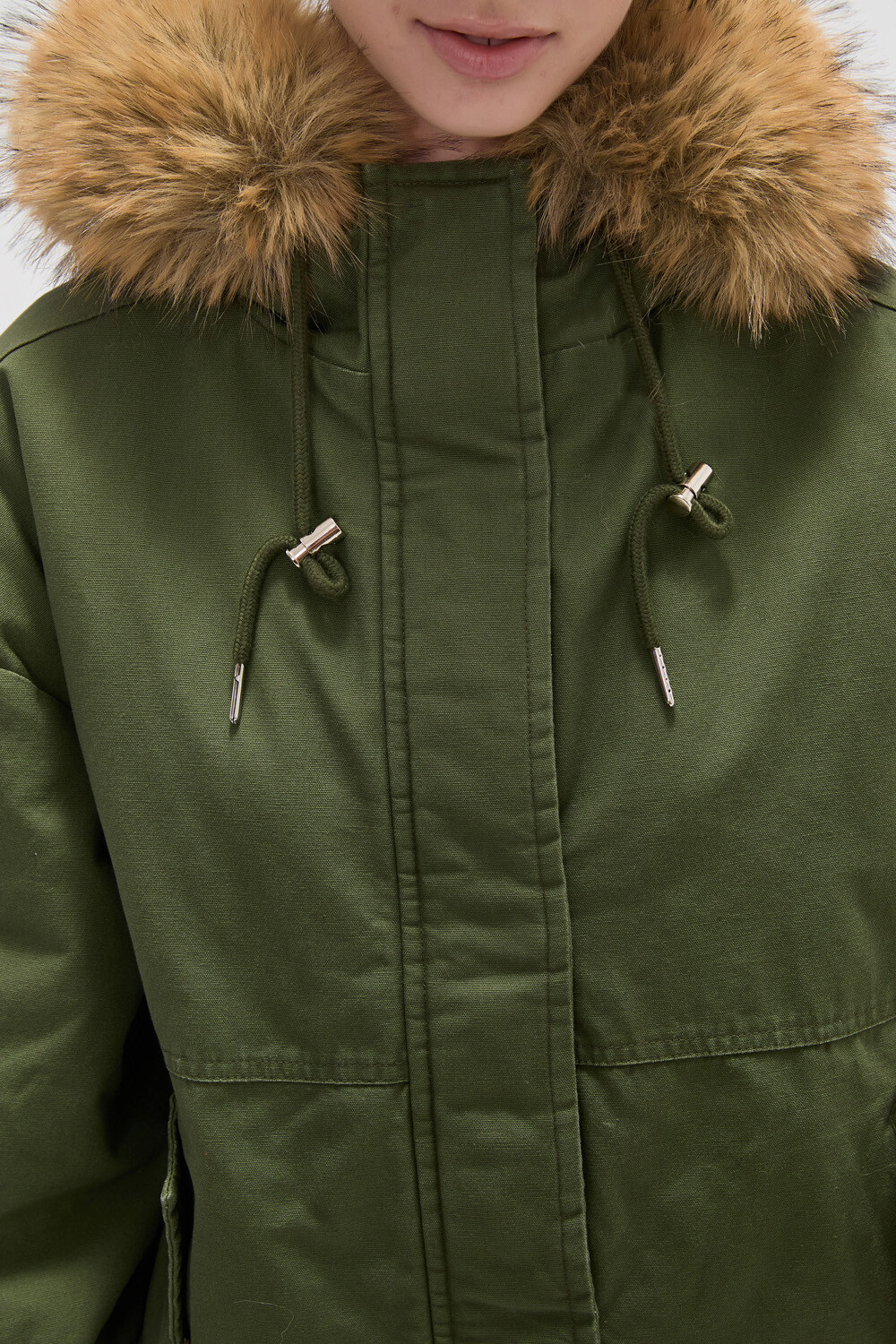 Campera Miren Verde Oliva Oscuro