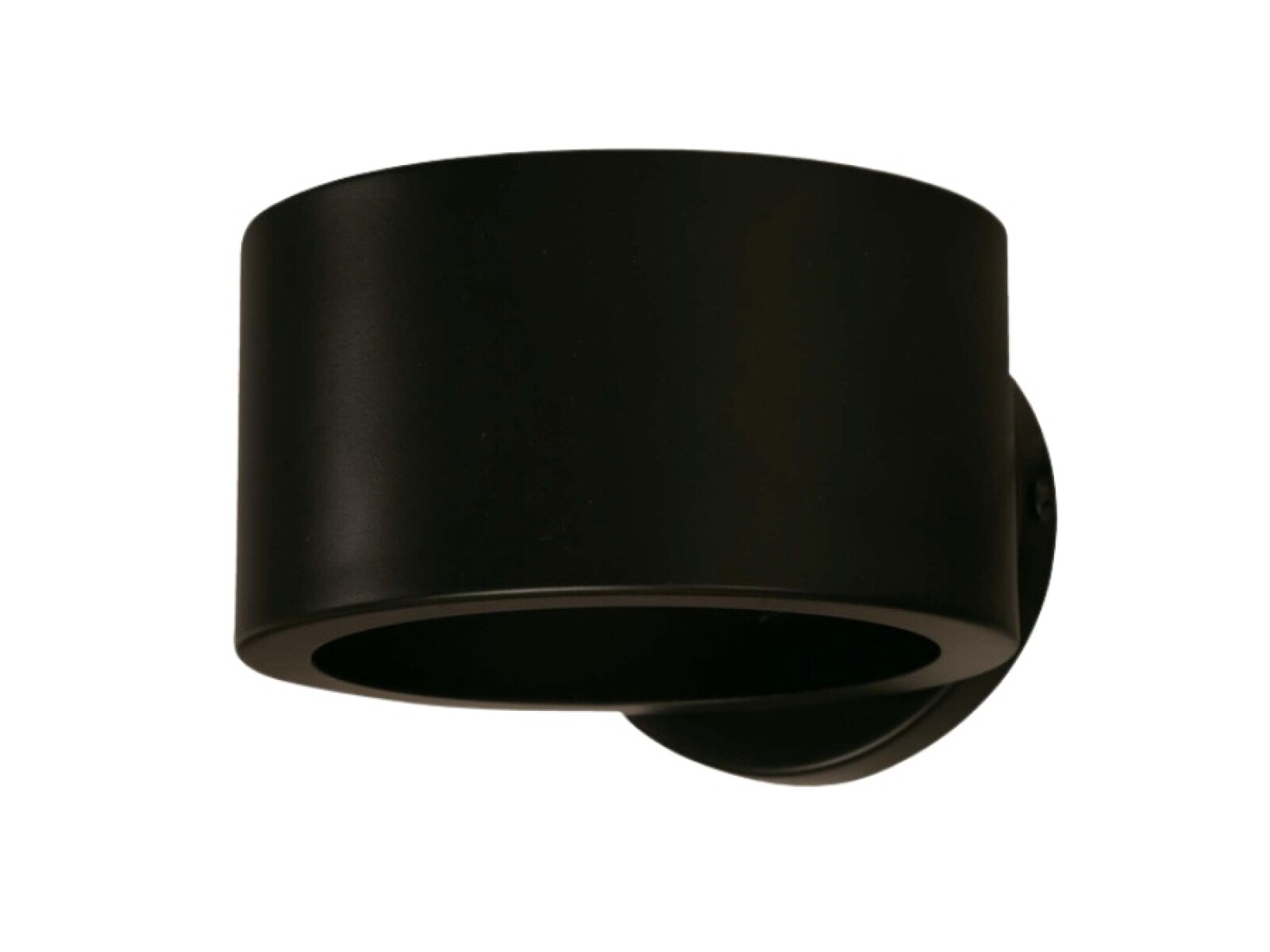 APLIQUE 1L E27 NEGRO DIFUSO 