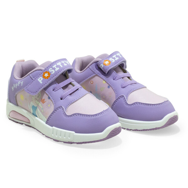 Championes Disney Frozen Suela c/Luces de Niños - FRICFW25008 Lila