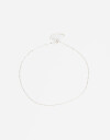 Collares Cortos Metal Collar Corto De Plata - Plateado