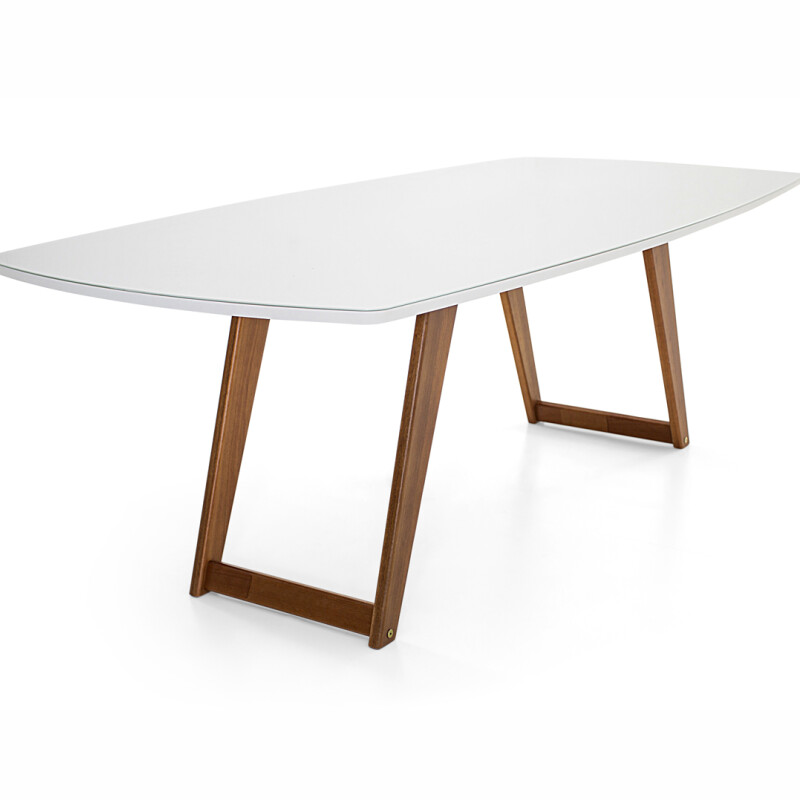 MESA COMEDOR - PATAS MADERA - TAPA LACA OFF WHITE C/VIDRIO MESA COMEDOR - PATAS MADERA - TAPA LACA OFF WHITE C/VIDRIO