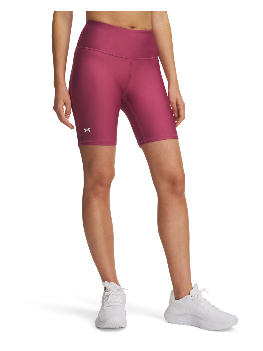 Short Under Armour Tech Biker de Mujer - 1360939-659 - Fucsia-blanco 