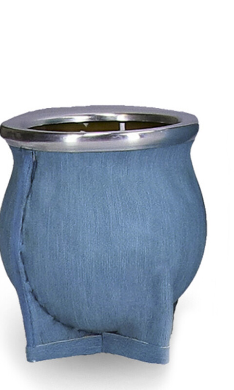 MATE DE CERÁMICA CHICO DELTA ALUCEMA TEXTURADO