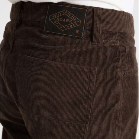 Pantalon Roark Hwy 128 Cord Marron