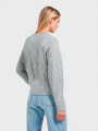 Cardigan Borgin Gris Claro