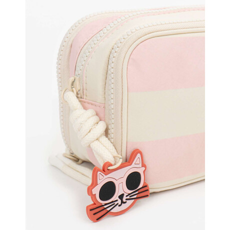 Cartuchera De Material Reciclado Estampado Rayas