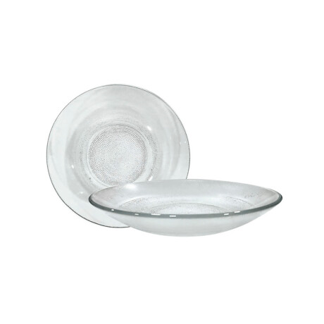 PLATO VIDRIO DURAX FENIX 21CM TRANSPARENTE HONDO