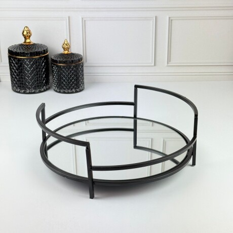 Bandeja Metálica Circular Espejada Ø28cm Bandeja Metálica Circular Espejada Ø28cm