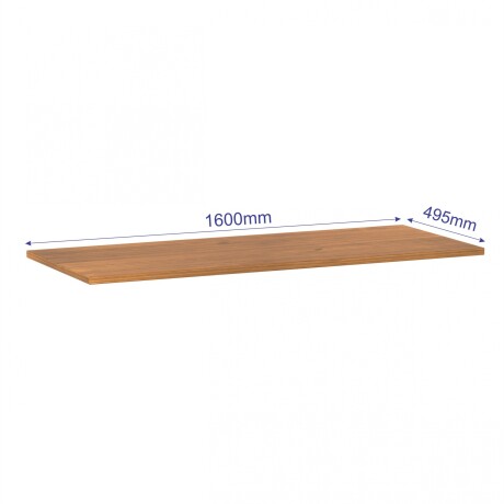 Tapa para bajo mesada 160 cm Roble