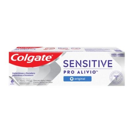 COLGATE PASTA DE DIENTES SENSITIVE PRO ALIVIO ORIGINAL 110gr COLGATE PASTA DE DIENTES SENSITIVE PRO ALIVIO ORIGINAL 110gr