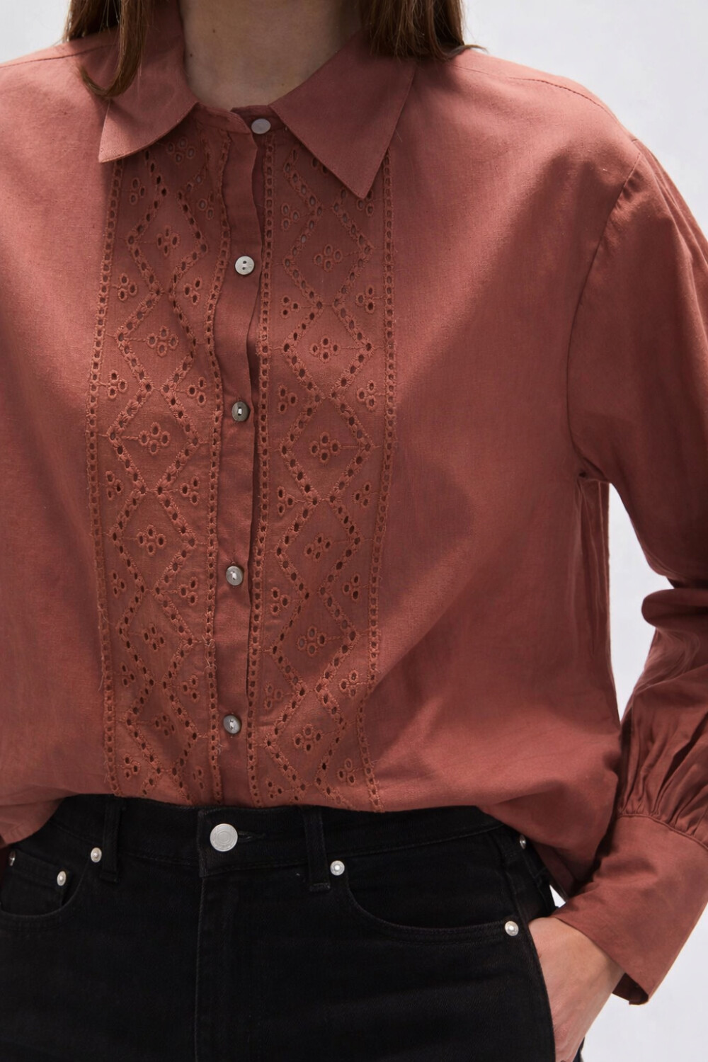 Camisa Brane Chocolate