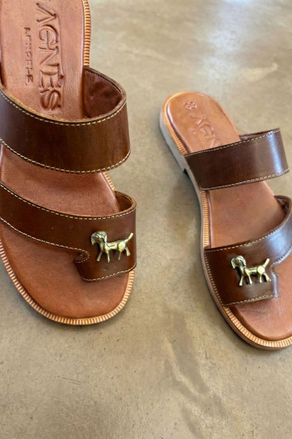 Doggie Sandals Camel