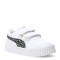 Championes Infantiles Puma Carina 3.0 Animal Blanco - Negro
