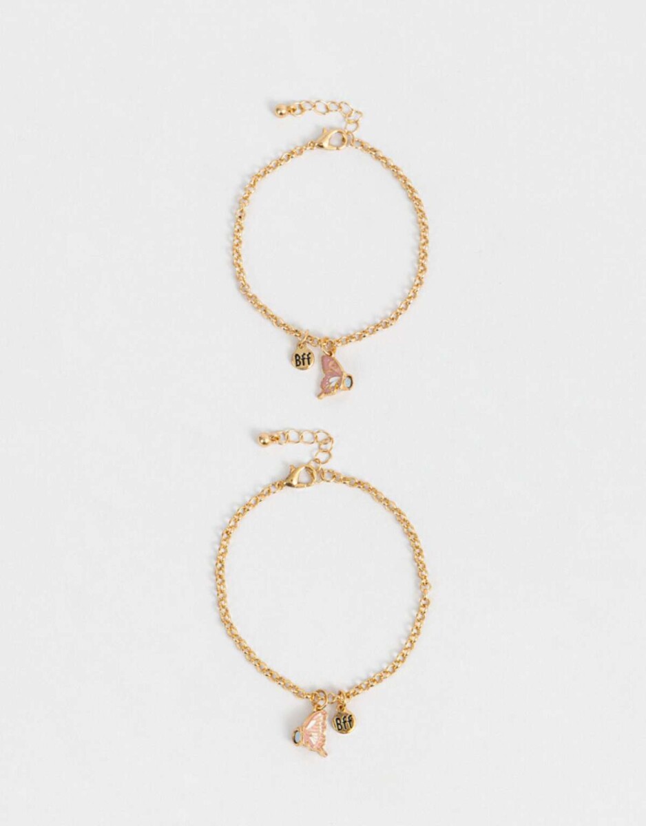 Pulseras Para Compartir Girl Gang - Dorado 