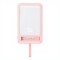 USAMS POWER BANK 10000MAH WIRELESS CON CABLE USB-C Cargador Portátil USAMS Capacidad 10000 mAh Con Cable USB-C - Pink