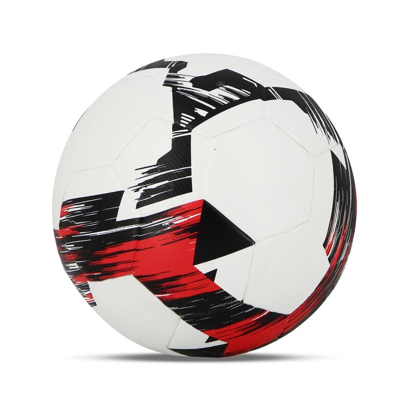 Austral Pelota Futbol Cancha Blanco-negro/rojo Negro-rojo