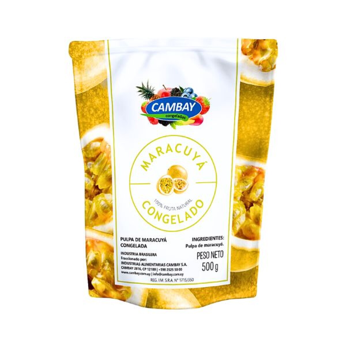 Maracuyá Cambay - 500 gr 