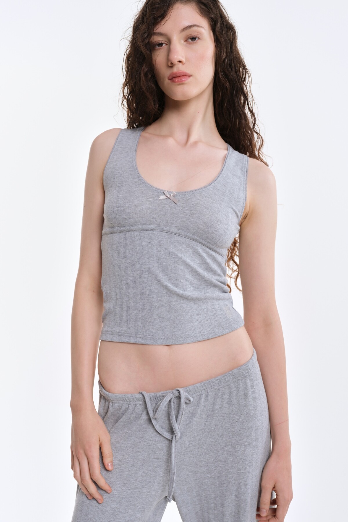 Pantalón Davos Gris Melange