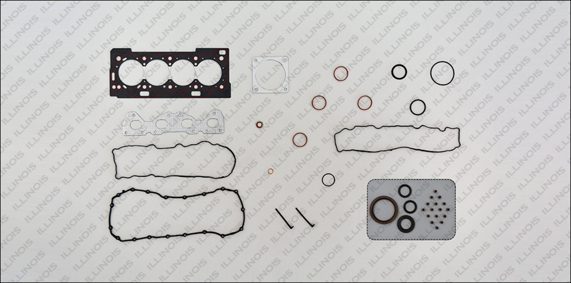 JUNTA CITROEN - PEUGEOT JGO COMPLETO MOTOR 1.6 16V TU5JP4 78.5mm C-RETENES ILLINOIS 