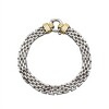 Pulsera Panther - Plata y Oro-Sin Piedra-PU5019 sinpiedra