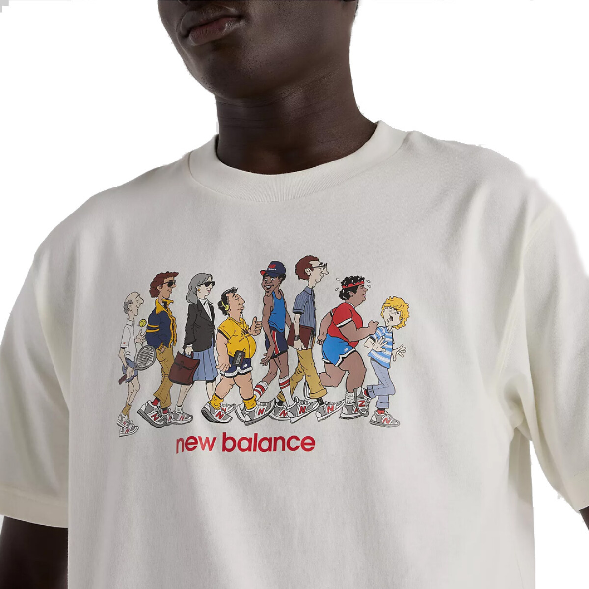 REMERA ATHLETICS RELAXED WALK - NEW BALANCE 