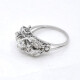 Anillo Antiguo En Oro 18K Y Brillantes Anillo Antiguo En Oro 18K Y Brillantes