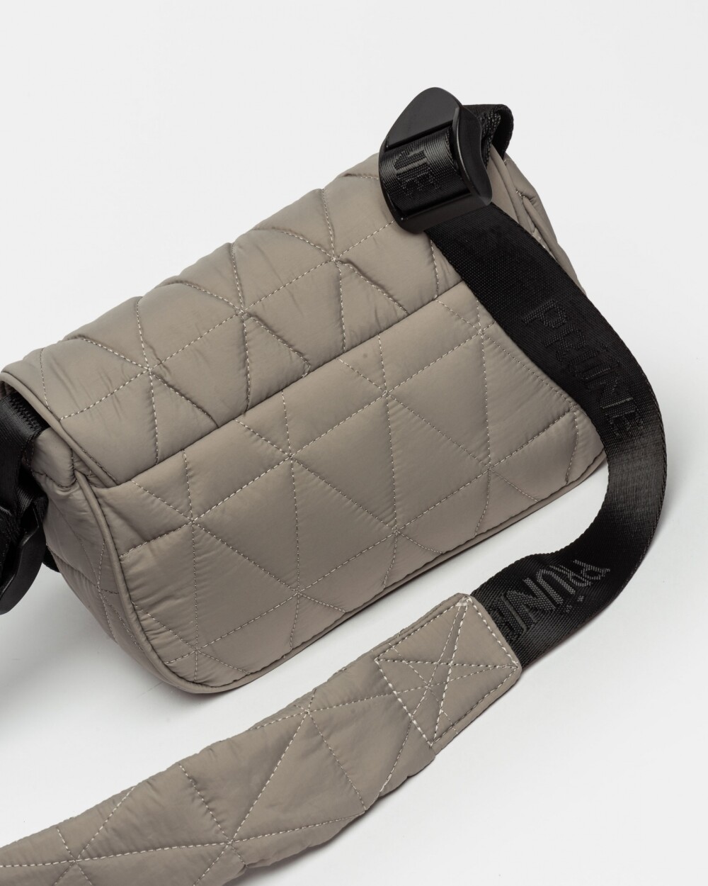 Bandolera Thunder En Nylon Gris