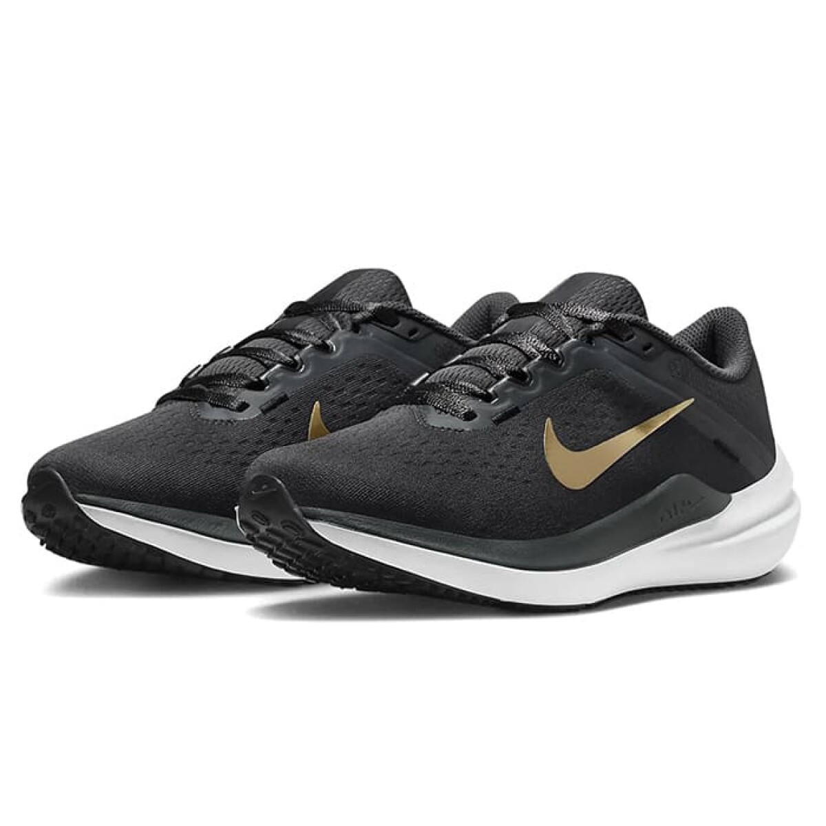 Championes Nike Air Winflo 10 de Mujer - DV4023-005 - Negro-oro 