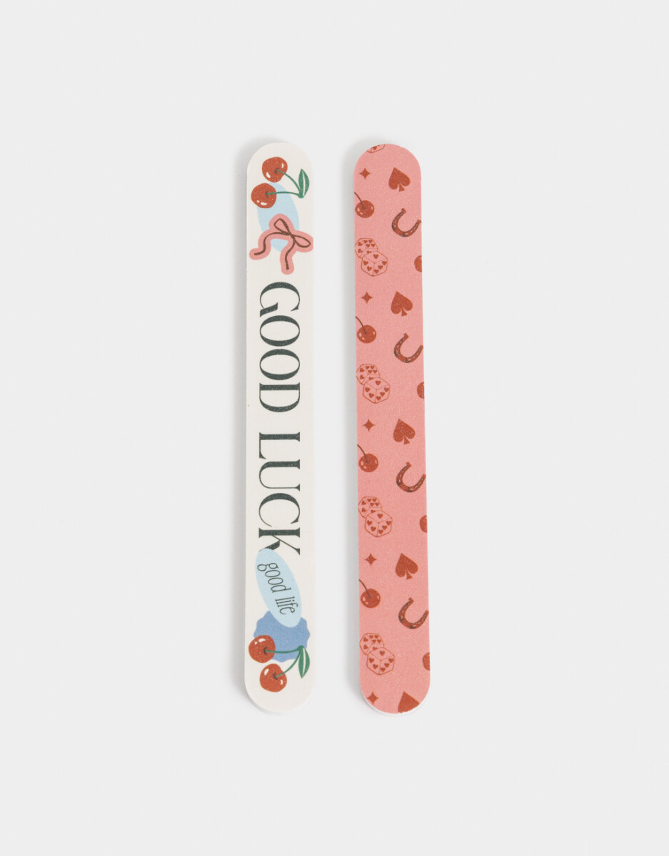 Set De Limas Para Uñas Estampadas 