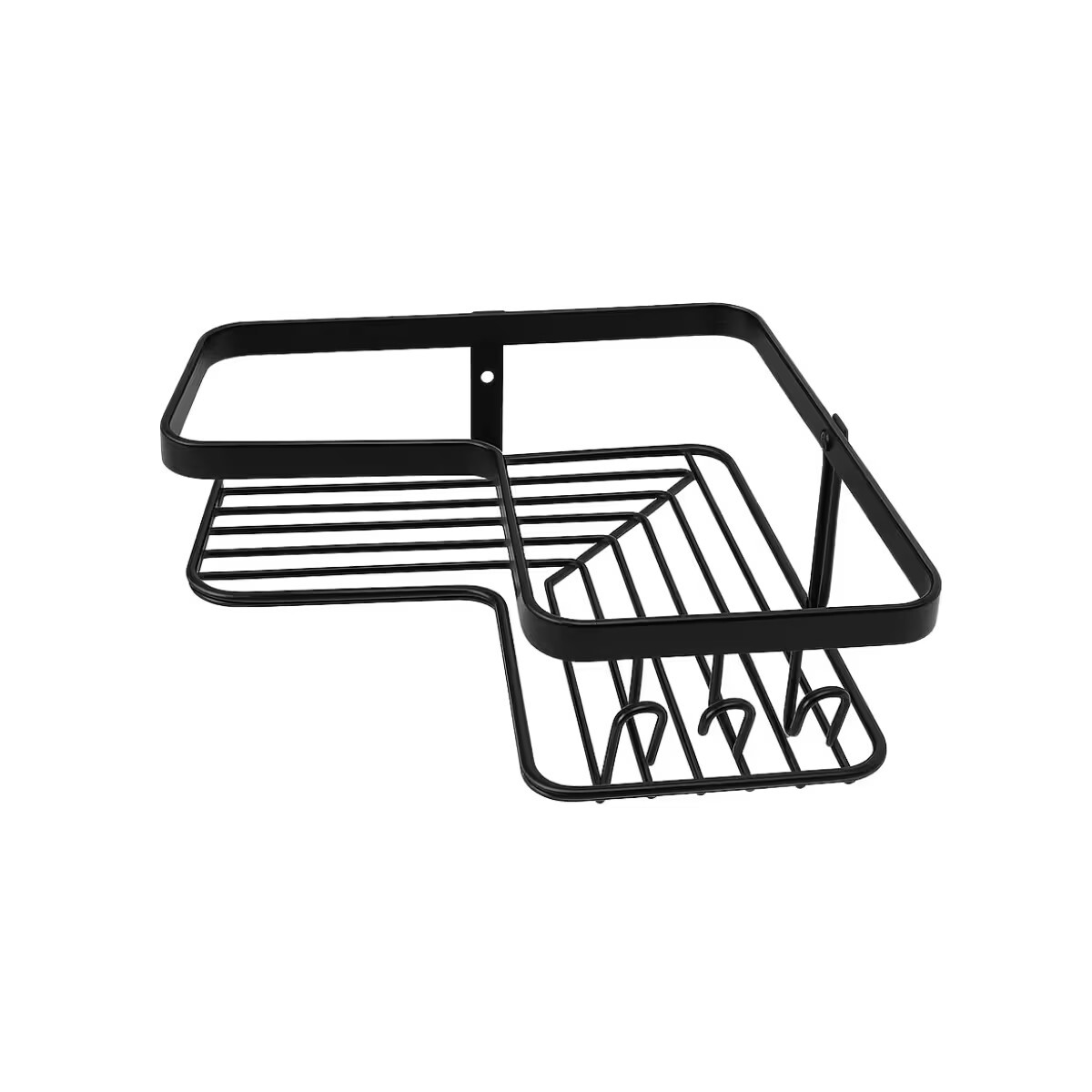 Esquinero Negro Mate 