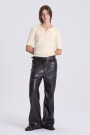 PANTALON FLARE ASTRO Marron