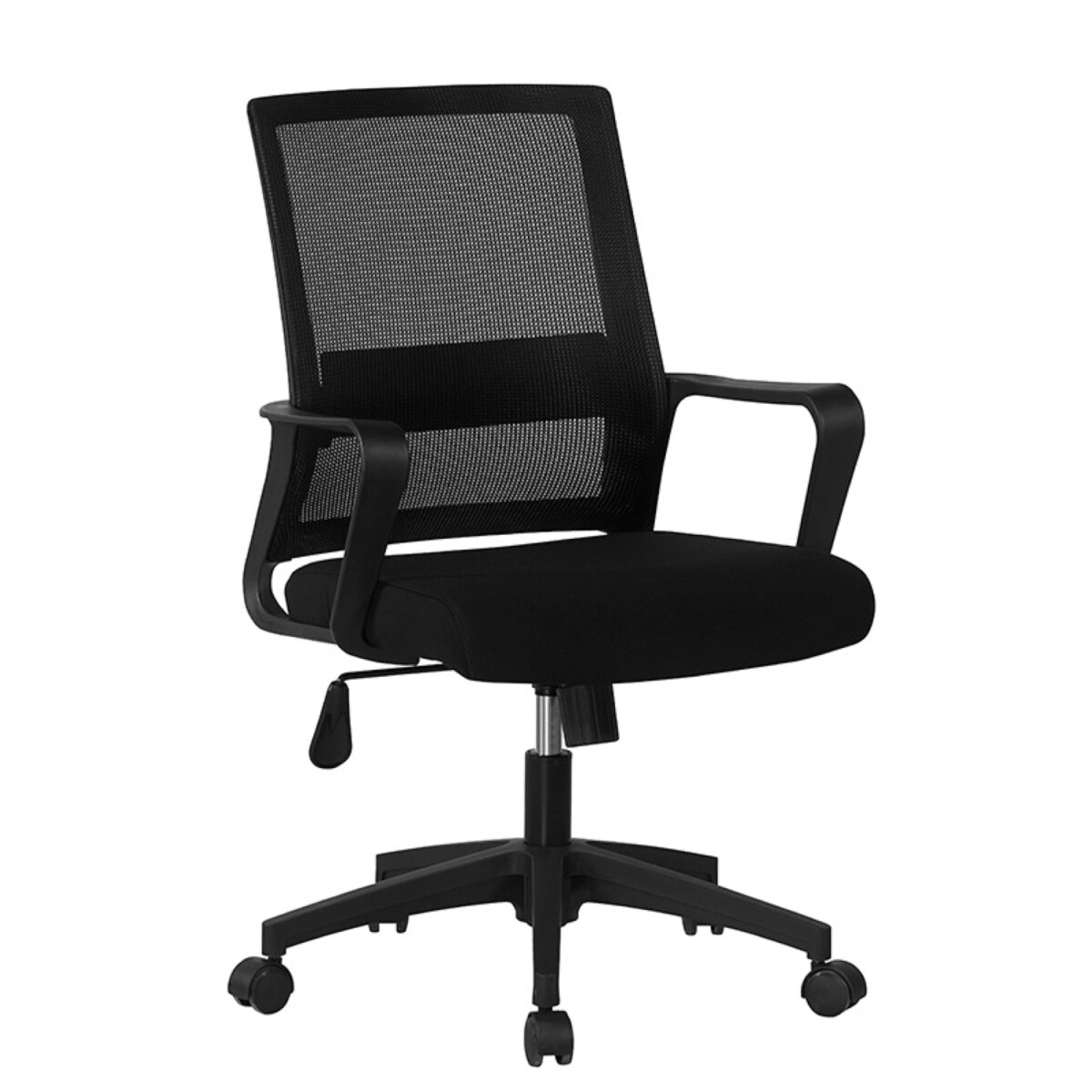 Silla de Escritorio Oficina Lumax Ryan - Negro/Blanco 