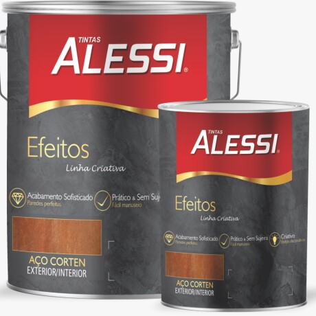 Esmalte Acero Corten 0.9L Alessi Naranja