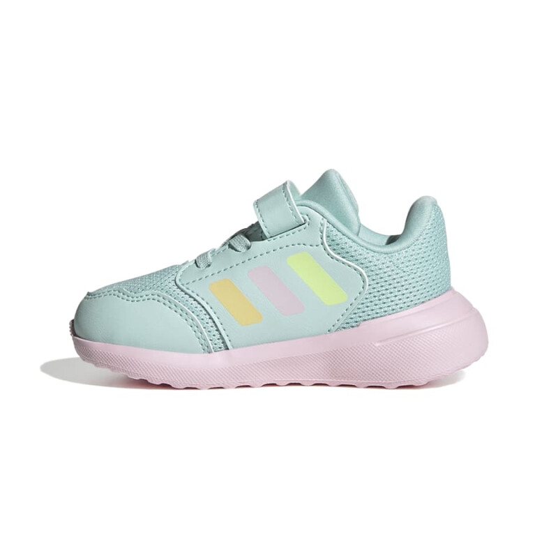Championes Adidas Tensaur Run 3.0 de Niños - IH7783 Verde Agua-rosado