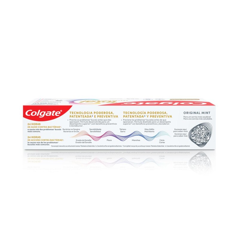 Pasta De Dientes Colgate Total Original Mint 90 Grs. Pasta De Dientes Colgate Total Original Mint 90 Grs.
