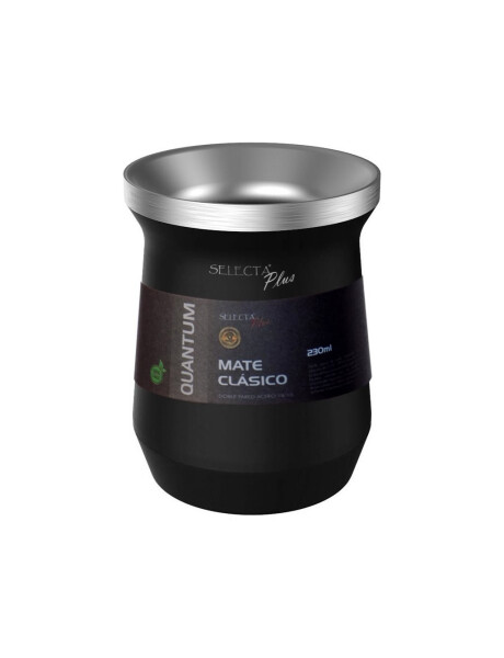 MATE 230ML ACERO INOXIDABLE NEGRO MATE 230ML ACERO INOXIDABLE NEGRO