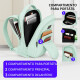 Mochila Urbana Viaje Antirrobo Notebook Matein 1007 28l Celeste