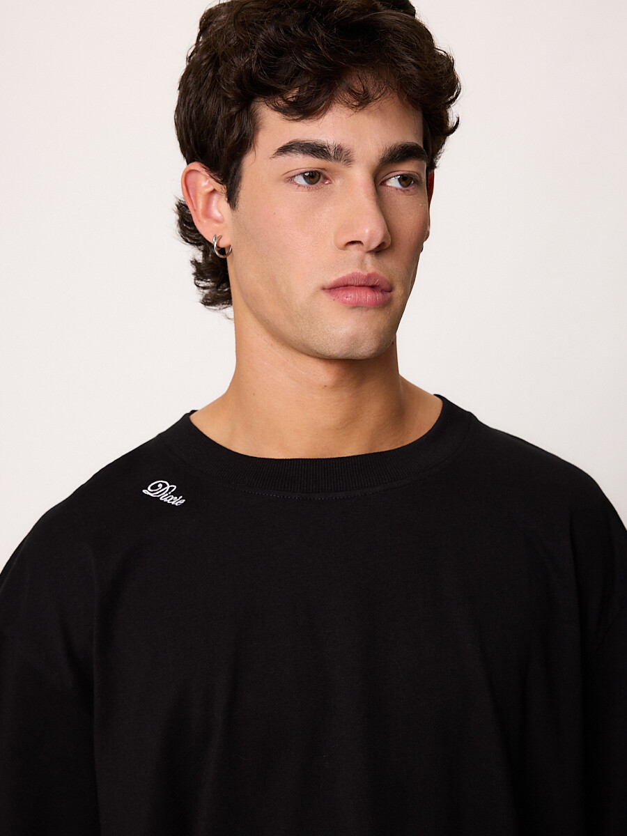 T-SHIRT M/C VIXEO DIXIE Negro
