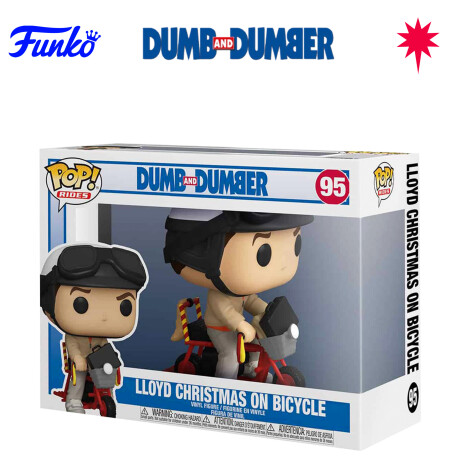 FUNKO POP! DUMB AND DUMBER LLOYD IN BICYCLE FUNKO POP! DUMB AND DUMBER LLOYD IN BICYCLE