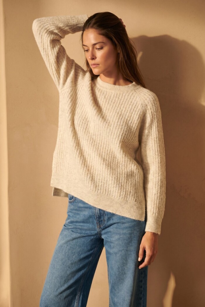 Sweater Texturado Nácar