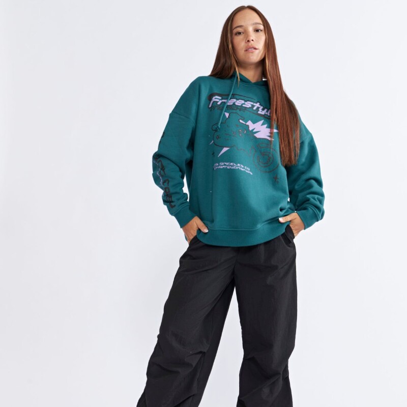 Buzo Freestyle N+ Verde