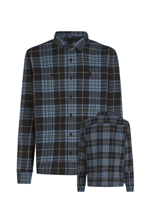 Camisa O'Neill Flannel Azul