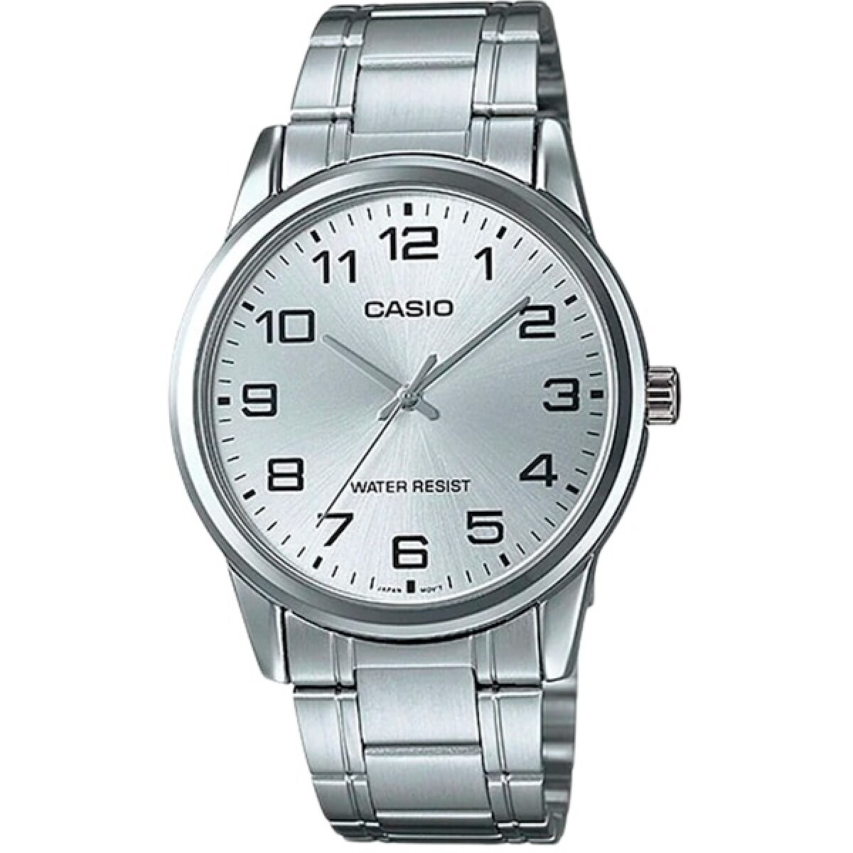 Reloj Casio Acero Clasico Plata 